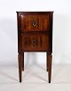 Side table, mahogany, walnut marquetry, original handle, 1860
Great condition
