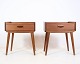 Bedside tables - Teak wood - Danish Design - Drawer - 1960
Great condition
