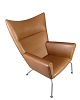 Lænestol - Wingchair CH445 - Valnød Elegance Læder - Hans J. Wegner - Carl 
Hansen & Søn - 1960
Flot stand
