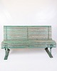 Antique French Park Benches - Painted in Greenish Color - Patina - 1930s
Great condition
