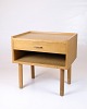 Bedside table / Nightstand - Hans J. Wegner - GE430 - Ry Møbelfabrik - Oak - 
1960
