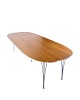 Long dining table / Conference table - Model Superellipse - oak surface with 
aluminum edge - Bruno Mathsson and Piet Hein
Great condition
