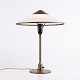 Niels Thykier Table Lamp Kongelys in Brass with Off-White Shade