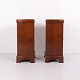 Set of 2 Bedside Tables in Mahogany, 1920s