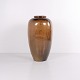 Ceramic Floor Vase with Brown Glaze