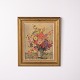 Flower Still Life Painting on Panel from the 1920s – Signed
