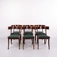 Set of 6 Klismos Chairs by Edvard Thomsen for Rud. Rasmussen, 1930s