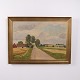 Landscape Painting on Canvas in Gilt Frame 58.5 x 78 cm