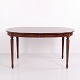 Oval Mahogany Dining Table with 3 Extension Leaves in Gustavian Style from the 1940s