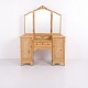 Pine Dressing Table with Mirror from the 1920s