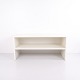 White Painted Solid Wood Desk from the 1980s
