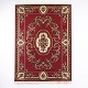 Persian Oriental Rug with Medallion and Floral Pattern in Red Tones 225 x 165 cm