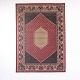 Bidjar Oriental Rug with Geometric Medallion Iran 220 x 160 cm