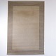 Modern Natural Coloured Rug with Striped Border 290 x 200 cm