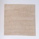 Square Natural Coloured Rug in Light Beige Tones 220 x 220 cm