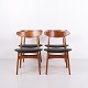 Hans J. Wegner Set of 4 CH30 Dining Chairs for Carl Hansen & Søn 1950s–60s