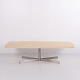 Aksel Kjersgaard Coffee Table with Light Wood Surface and Metal Frame Made in Denmark