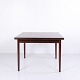Square Rosewood Dining Table with Dutch Extension from the 1960s