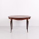 Mahogany Salon Table / Side Table with Marquetry and Bronze Ornaments 1920s
