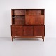 Vintage Danish Modern Secretary Bookcase with Drop-Front Desk 1960s