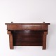 Antique Mahogany Wall Console Shelf with Drawer circa 1840–1870