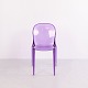 Patrick Jouin Thalya Chair in Violet Polycarbonate for Kartell 2008